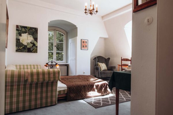 Blick in das Doppelzimmer Blick in das Doppelzimmer